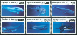 1996 Benin Vita Marina Marine Life Pesci Fish Fische Poissons Set MNH** Po2 - Dauphins