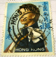 Hong Kong 1962 Queen Elizabeth II $1.30 - Used - Usati