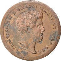 Monnaie, États Italiens, NAPLES, Ferdinando II, 2 Tornesi, 1852, TTB+, Cuivre - Neapel & Sizilien