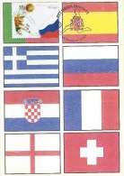 CARTE MAXIMUM - MAXICARD - MAXIMUM CARD - PORTUGAL - EURO 2004 - GROUPE A - RUSSIE - DRAPEAU - Cartes-maximum (CM)