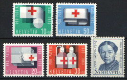 Switzerland PRO PATRIA 1963. Red Cross Set MNH (**) - Neufs