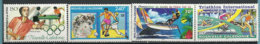 Les Sports En Nouvelle-Calédonie (Tennis De Table,Football,cyclisme,etc)  4 T-p Neufs ** Côte 16,00 € - Unused Stamps