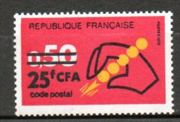 REUNION  Code Postal 1972 N°410 - Unused Stamps