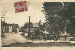 89 COURSON LES CARRIERES / La Route D'Auxerre / - Courson-les-Carrières
