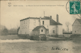 89 HERY / Le Moulin Donnant La Force Electrique Pour L'Eclairage / - Hery