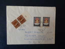 40/482     BRIEF  NAAR  DUITSLAND - Storia Postale