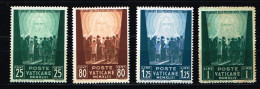 VATICANO - 1944-45 - NUOVI Sass.84-6,99 - Ungebraucht