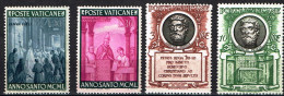 VATICANO - 1949,53 - NUOVI Sass.135, 138_158, 160 - Ungebraucht