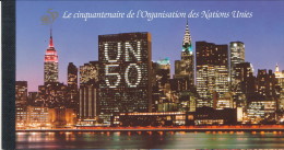 United Nations 1995. New York Office, 50 Anniv. Of United Nations, Prestige Booklet, MNH (**) - Postzegelboekjes