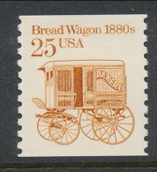 USA 1986 Scott # 2136. Transportation Issue: Bread Wagon 1880s. MNH (**). - Rollenmarken