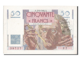 Billet, France, 50 Francs, 50 F 1946-1951 ''Le Verrier'', 1946, 1946-05-02, SUP - 50 F 1946-1951 ''Le Verrier''