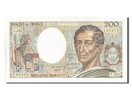 Billet, France, 200 Francs, 200 F 1981-1994 ''Montesquieu'', 1987, SUP - 200 F 1981-1994 ''Montesquieu''