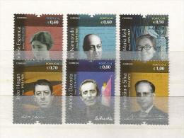 Portugal 2014  Mi.Nr. 3910 / 3915 , Vultos Da Historia E Da Cultura  - Postfrisch / MNH / (**) - Unused Stamps
