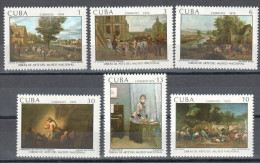 Caribbean Island 1979 - Art. Painting Gemalde Mi.2373-2378 MNH (**) - Nuovi