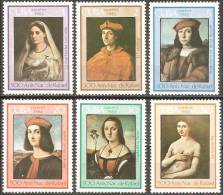 Caribbean Island 1983 - Raphael Art. Painting Gemalde   Mi.2756-2761 MNH (**) - Ungebraucht