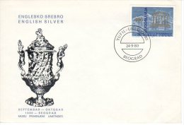 YUGOSLAVIA 1980 UNESCO.on Cover With YUFIL Postmark  Michel  1853 - Brieven En Documenten