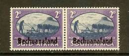 BECHUANALAND 1945 MNH Stamp(s) Victory Pair 2d 114 - 1885-1964 Bechuanaland Protettorato