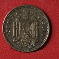 SPAIN  1  PESETA  1944   KM# 767  -    (Nº05931) - 1 Peseta