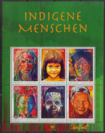 2012 UN Wien Indigene Menschen KLB / UN Vienna Indegenous People Minisheet MNH [-] - Ungebraucht