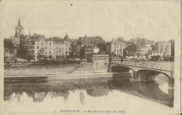 Thionville  -  La Moselle Et Le Pont Des Alliés  -  Carte Datée Du 21 Avril 1920 - Thionville