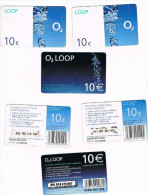 GERMANIA (GERMANY) -  O2 (RECHARGE) -  LOT OF 3 DIFFERENT     - USED °- RIF. 5798 - GSM, Voorafbetaald & Herlaadbare Kaarten