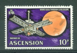 Ascension: 1971   Evolution Of Space Travel   SG144     10p        MNH - Ascensión