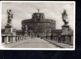 F1963 Roma, Rome ( Italie ) Castel S. Angelo - Engelsburg Und Engelsbrucke - Old Mini Card - Castel Sant'Angelo