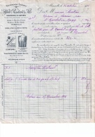 Facture 1921, Mandat à Ordre Timbré, Alfred Rostand & Fils, « Savonnerie Du Naturel », Rue Des Tyrans, Marseille - Drogisterij & Parfum