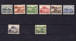 Islande (1950)  - " Vues Diverses"   Neufs* - Unused Stamps