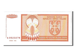 Billet, Croatie, 500 Million Dinara, 1993, NEUF - Kroatien