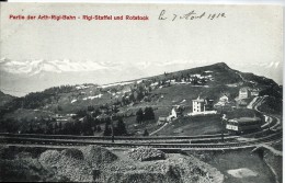 SUISSE  -  Partie Der Arth Rigi Bahn   -  Rigi Staffel Und Rotstock - Arth