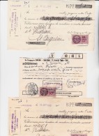 LOT DE  30 RECUS DE LA MAISON SINGER  -ANNEE 1940-41 - Bills Of Exchange