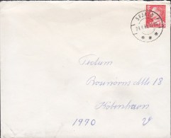 Denmark Deluxe SPJALD 1968 Cover Brief To KØBENHAVN V. - Storia Postale