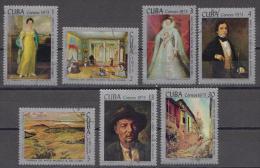 Caribbean Island 1973 Art. Painting Gemalde - Mi.1891-1897 - Used Gestempelt - Used Stamps