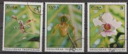 Caribbean Island 1973 Orchids - Mi.1855-1857 - 3v - Used Gestempelt - Used Stamps