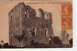 St-Witz..animée..les Ruines De Montmélian - Saint-Witz