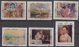 Caribbean Island 1975 - Art. Painting Gemalde- Mi.2023-2028 - Used Gestempelt - Used Stamps