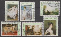 Caribbean Island 1978 - Art. Painting Gemalde Mi.2273-2278 - Used Gestempelt - Usados