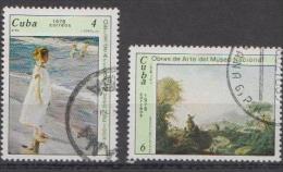 Caribbean Island 1978 - Art. Painting Gemalde Mi.2274-2275 -2v - Used Gestempelt - Used Stamps