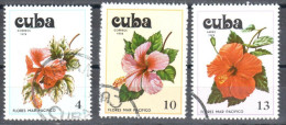 Caribbean Island 1978 - Flower  Mi.2357,59,60 - 3v - Used Gestempelt - Oblitérés