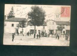 Arpajon Sur Cere (15 Cantal ) - Place D' Arpajon ( Animée Taxe N°210) - Arpajon Sur Cere