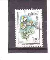 2473  OBL  Y&T  (Fleurs Matricaria) *TURQUIE*  13/07 - Gebraucht