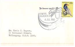 (PH 53) Australia Special Postmark Cancel - 1980 - Coffs Harbour - Lettres & Documents