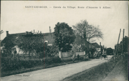 89 SAINT GEORGES SUR BAULCHE /  Saint-Georges, Entrée Du Village, Route D'Auxerre à Aillant / - Saint Georges Sur Baulche