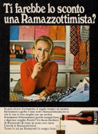 # AMARO RAMAZZOTTI 1960s Advert Pubblicità Publicitè Reklame Food Drink Liquor Liquore Liqueur Licor Alcohol Bebidas - Affiches