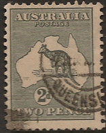 AUSTRALIA 1915 2d Grey Roo SG 24 GU WG31 - Oblitérés