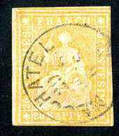 1745 Switzerland 1854 Michel #16 IIAy Used Scott #23 ~Offers Always Wlcome!~ - Oblitérés