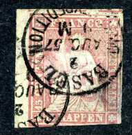 1749 Switzerland 1854 Michel #15 Ib Used Scott #17 ~Offers Always Wlcome!~ - Oblitérés