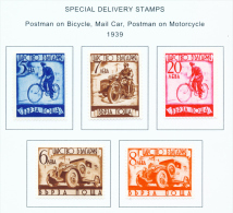 BULGARIA  -  1939  Special Delivery  Mounted Mint - Express Stamps