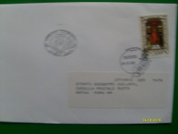 USO Singolo 650 Lire Natale  1986 - Briefe U. Dokumente